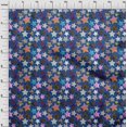 thumbnail image 4 of oneOone Cotton Silk Medium Blue Fabric Galaxy Sewing Craft Projects Fabric Prints By Yard 42 Inch Wide, 4 of 4