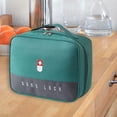 thumbnail image 3 of Milaget Sac de Premiers Soins Rangement Portable Imperméable Sac à Médicaments Voyage Médical Vert G, 3 of 9