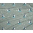 thumbnail image 4 of oneOone Polyester Lycra Fabric Waves & Sailboat Ocean Decor Fabric Printed BTY 56 Inch Wide, 4 of 4