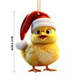 thumbnail image 3 of Meitianfacai Cute Rooster Car Pendant Home Tree Decoration Christmas Tree Ornament Home Decor, 3 of 8