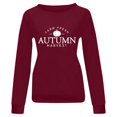 thumbnail image 4 of Hauts pour Femmes Décontractés Chics 2023 Mode Imprimée Manches Longues Amples Col Rond Blouses à Capuche Décontractées Costumes d'Halloween pour Femmes en Liquidation, 4 of 5
