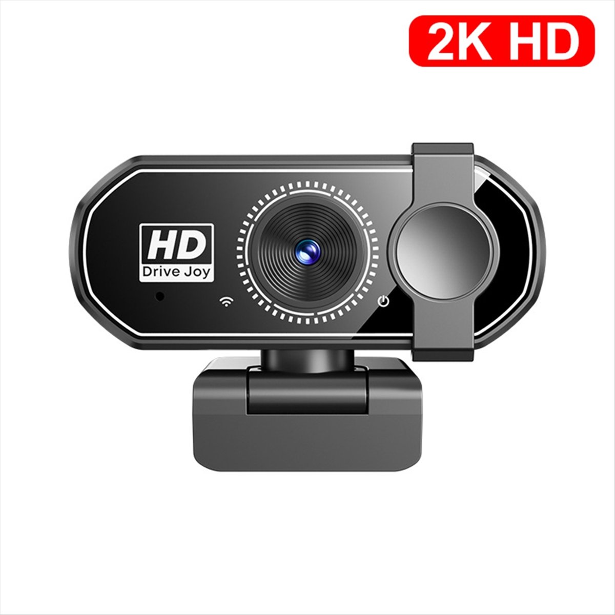 HD USB Webcam with Dual Microphones for PC Laptop Computer Web Camera Zoom Video Calling USB Webcam 2K