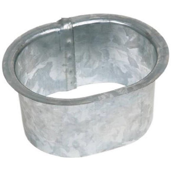Amerimax Home Products 29050 2 x 3 in. Galvanized Steel Drop Outlet