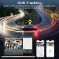 thumbnail image 3 of 4 Channel Dash Cam, 4K Front and 1080P Rear Side Cameras, 360° Full View Car Camera with GPS, 5G WiFi App, 24H Parking Mode, IR Night Vision, G-Sensor, 128GB Memory Card Included, 3 of 8