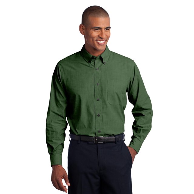 Port Authority Crosshatch Easy Care Shirt