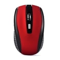 thumbnail image 3 of 2.4GHz Wireless Optical Mouse with USB Receiver, 6-Button Gaming Mouse for PC/Laptop (Red), 3 of 9