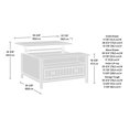 thumbnail image 3 of Sauder La Collection Costa Table basse, Finition Chalked Chestnut, 427890, 3 of 9