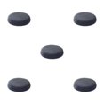 thumbnail image 1 of maskred Housses de Coussin Rondes pour Tabouret Confortable Polyester Imperméabilisation Douce Gris Foncé 5Set, 1 of 6