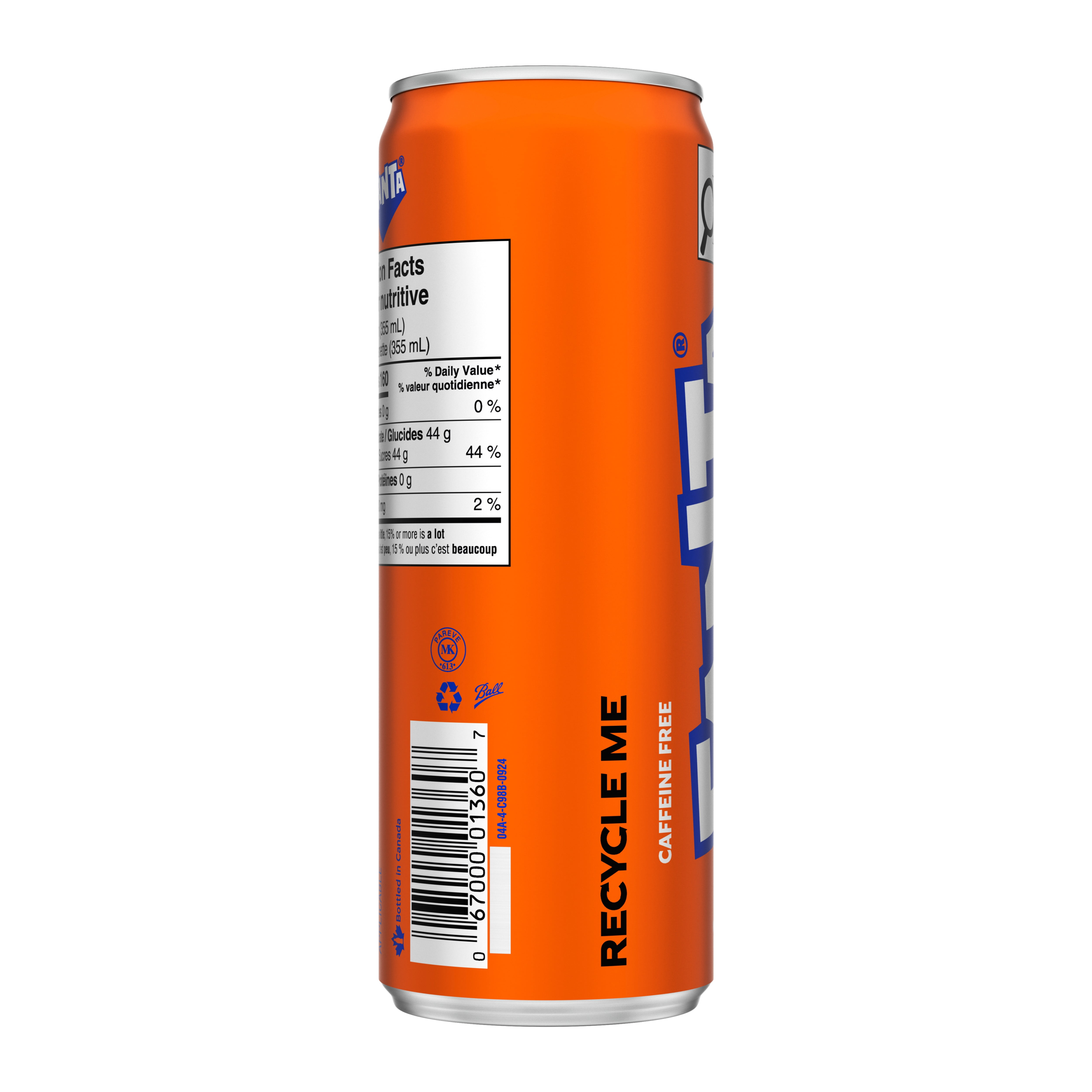 Fanta Orange Slim Can