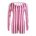 thumbnail image 1 of xiaxaixu Combinaison de Nuit Femme Casual Romper, Imprimé Manches Longues, 1 of 7