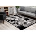 thumbnail image 5 of Rug Branch Montage Collection Modern Abstract Doormat Area Rug Entrance Floor Mat (2x5 feet) - 2'3" x 5', Grey, 5 of 5