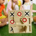thumbnail image 4 of Milaget Tic TAC Toe Game Brain Teaser Educational Leisure Parent-Child Chess Noughts, 4 of 9