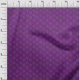 thumbnail image 2 of oneOone Georgette Viscose Fabric Floral Block Printed Craft Fabric BTY 42 Inch Wide, 2 of 4