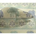 thumbnail image 4 of oneOone Viscose Chiffon Fabric Floral & Elephant Block Print Fabric BTY 42 Inch Wide, 4 of 4