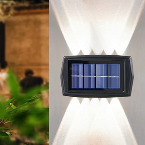 Dvkptbk LED Outdoor Solar Lights, Land-scape Spotlights, Garden Lights, Wireless Solar Powered Outdoor Lights/Lighting for Yard, Walkway Solar Outdoor Lights Garden Decor on Clearance