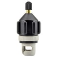 thumbnail image 1 of Graflsoa Universal SUP Valve Adapter for Inflatable Kayaks, Paddle Boards, and Boats - Quick Connect, Durable Brass & Rubber, Lightweight, Portable - Black/Grey (JB-A02), 1 of 6