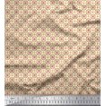 thumbnail image 1 of Soimoi Cotton Duck Fabric Floral Small Printed Fabric 1 Yard 56 Inch Wide, 1 of 3