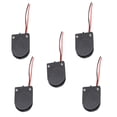 thumbnail image 2 of pitrice Button Cell Holder Small Case Portable Socket Storage Box Cover with On-off Switch Supplies Accessories Fittings Black 5pcs 1Set, 2 of 6