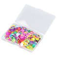 thumbnail image 2 of Ccdes Stitch Markers,Knitting Markers,100pcs Stitch Markers Box Packaging Colorful Plastic Material Crochet Locking Markers For Marking Counting, 2 of 8