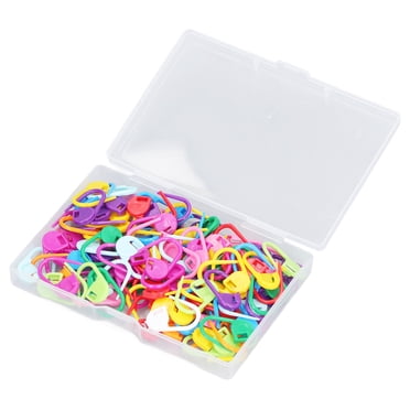 Crochet Markers,100pcs Stitch Markers Box Stitch Markersfor Knitting Knitting Markers Optimal Efficiency