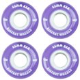thumbnail image 1 of Bigfoot Roues de Planche à Roulettes 55mm 83A Roues de Filmeur Cruiser Souples Violettes (Ensemble de 4), 1 of 5