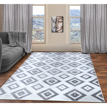A2Z Rug Geometric Modern Trendy 7984 Area Rug