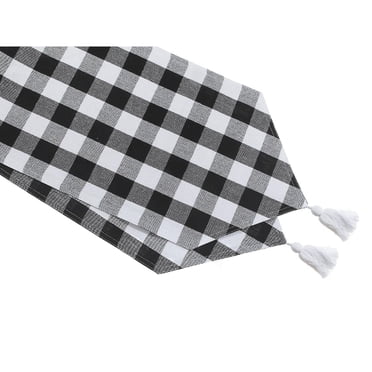Cotton Table Runner (54" ) (White Buffalo)