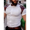 thumbnail image 3 of MesaSe Harnais de Contention en Cuir pour Hommes Marron, 3 of 8
