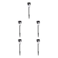 thumbnail image 3 of jesticaly 2Pcs Stainless Solar LED Lawn Lamp IP44 Outdoor Garden Pathway Landscape Lamp Warm White 5Set, 3 of 6