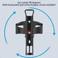 thumbnail image 3 of Porte-bouteille de Cyclisme Monté sur Rack et Porte-Gobelet pour Vélos et Poussettes - Bouteille d'Eau Universelle Réglable à Rotation 360° avec Construction Durable et en Résine, 3 of 6
