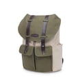 thumbnail image 1 of TruBlue The Pioneer Backpack 13" Laptop For School, College, Travel, Canvas Material 12L Capacity, Green, 1 of 4