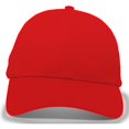 thumbnail image 1 of Pacific Headwear 805M.040.OS Coolport Mesh Hook & Loop Adjustable Cap, Red - One Size, 1 of 1