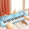 thumbnail image 3 of Blue Kids Piano With 37 Keys And Multiple Sounds For Music Appreciation And Educational Play, 3 of 6