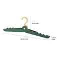 thumbnail image 2 of Antqov Folding Clothes Hanger Portable Travel Multi Functional Plastic Clothes Hanger, 2 of 2