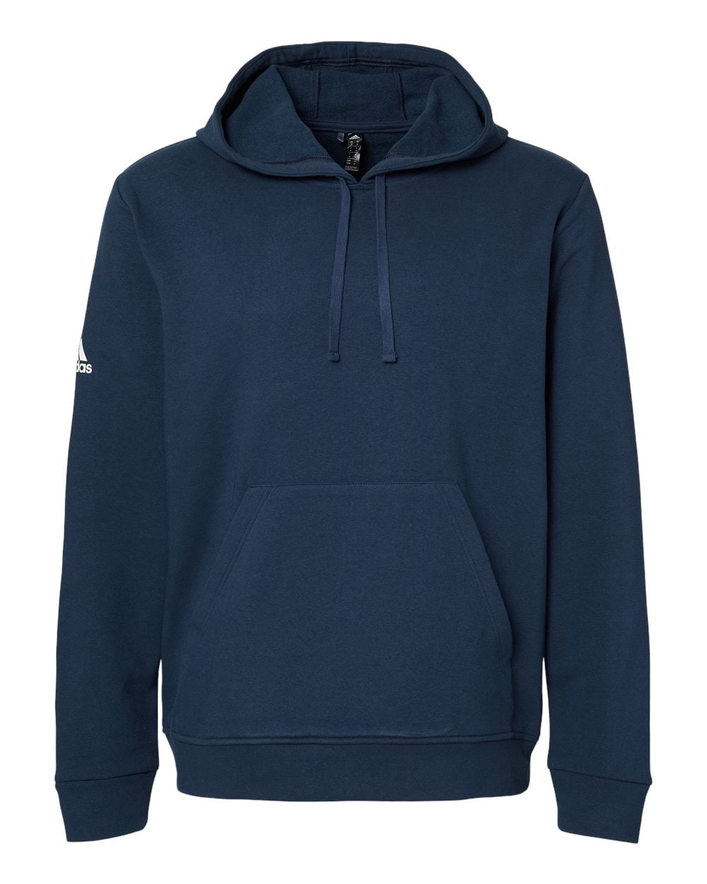 Adidas Chandail à Capuchon en Molleton pour Hommes, TG, Bleu Marine Collégial