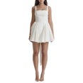 thumbnail image 1 of xiaxaixu Robe Plissée Sans Manches pour Femmes Couleur Unie Bandage Dos Nu Robe de Soirée Ligne A pour Cocktail Plage Club Mode Urbaine, 1 of 9