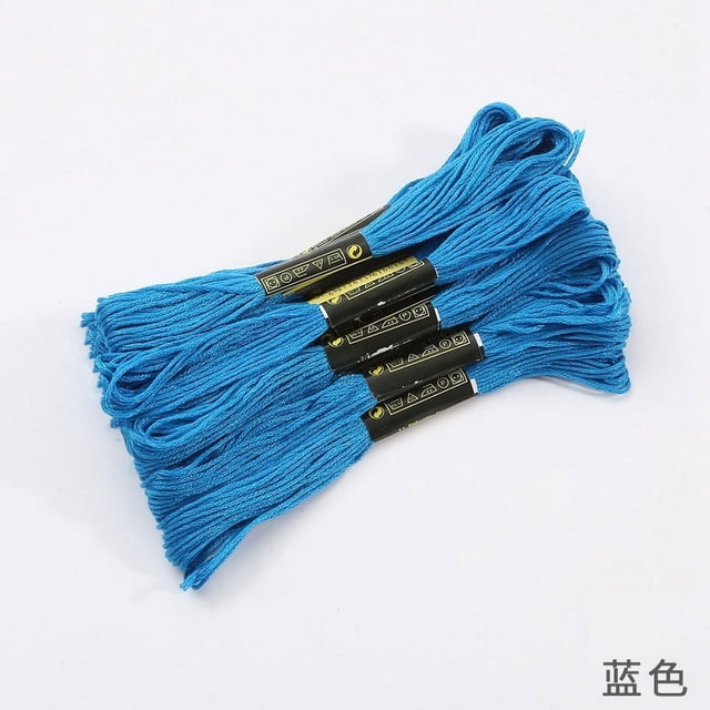 Baohd Wrapped flower thread, cross stitch thread, wrapped silk thread, wiring