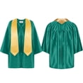 thumbnail image 4 of Teen Graduation Robe Preschool Cap and Gown Set with Tassel Graduation Photography Outfit Size 10-12T Kids Clothes, 4 of 7