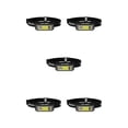 thumbnail image 2 of Transemion Headlamp 6 Modes USB Rechargeable Waterproof Powerful Fishing Cycling Climbing Head Light Lighting Lamp Flashlight Without Battery 5Set, 2 of 6