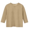 thumbnail image 4 of Bwiyojiz Tailles Mode 110-160 T-Shirt/chemise pour Enfants Uni Manches 3/4 Col Rond, 4 of 5