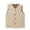 Beige, variant on fatyb Women's Fleece Vest with Pockets Sleeveless V Neck Jacket Button down Lightweight Casual Outerwear