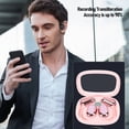 thumbnail image 4 of Ear Hook Translator, 140 Languages AI Translation Earbuds 3 Working Modes HIFI Sound Quality  for Travel Learning Pinkish,Black,Beige,Purplish, 4 of 7