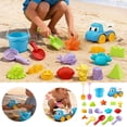 thumbnail image 2 of Ensemble de Jouets de Plage pour Enfants, Jeu Estival Extérieur avec Pelles à Sable, Râteaux et Arrosoir, 2 of 7