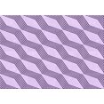 thumbnail image 1 of Ahgly Company Machine Washable Indoor Rectangle Transitional Purple Flower Purple Area Rugs, 7' x 9', 1 of 7