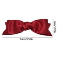 thumbnail image 3 of French Barrette Bowknot Fashion Decorative Hair Barrette Automatic Hair Clip, 3 of 10