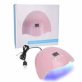 thumbnail image 1 of Dual Light Source Nail Gel Polish Dryer, Easy To Carry Perfect Gift Nail Gel Polish, Manicure Store For Home, 1 of 8