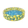 thumbnail image 1 of PC6060LEM-F Bonbon de Piscine 60 x 60 x 15 Po Piscine Gonflable pour le Soleil, Motif Citron, 1 of 1