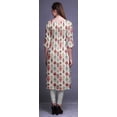 thumbnail image 2 of Bimba Robes Longues Droites pour Femmes Imprimées Manches 3/4 Vêtements Indiens, 2 of 6