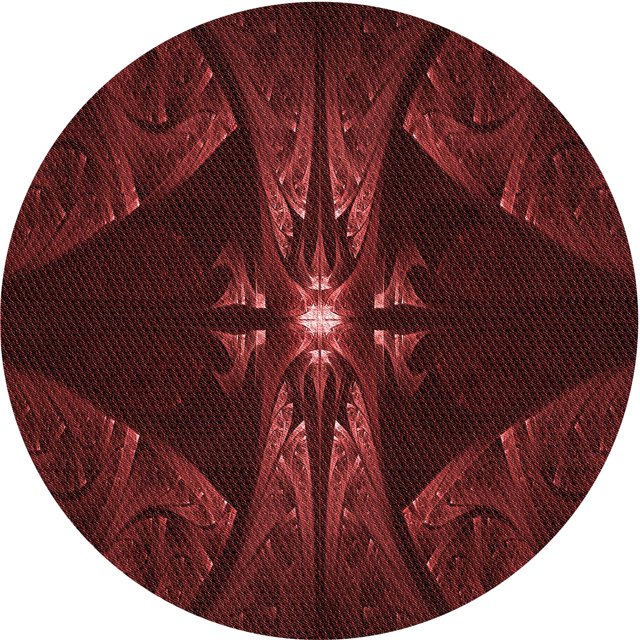 Ahgly Company Tapis de Zone Rond d'Intérieur Lavable à la Machine, Transitionnel, Rouge Brique Feu, 4 Pieds Rond