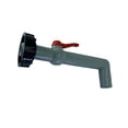 thumbnail image 2 of relayinert IBC Container Plastic Faucets Reservoir on/off Control Connectors Fittings Barrels Accessory Replacing Parts 90° Long 32mm 1 Pc, 2 of 6